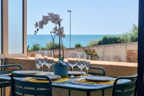 LE MARTY 7 Vue Mer Centre Terrasse Garage Piscine Climatisation